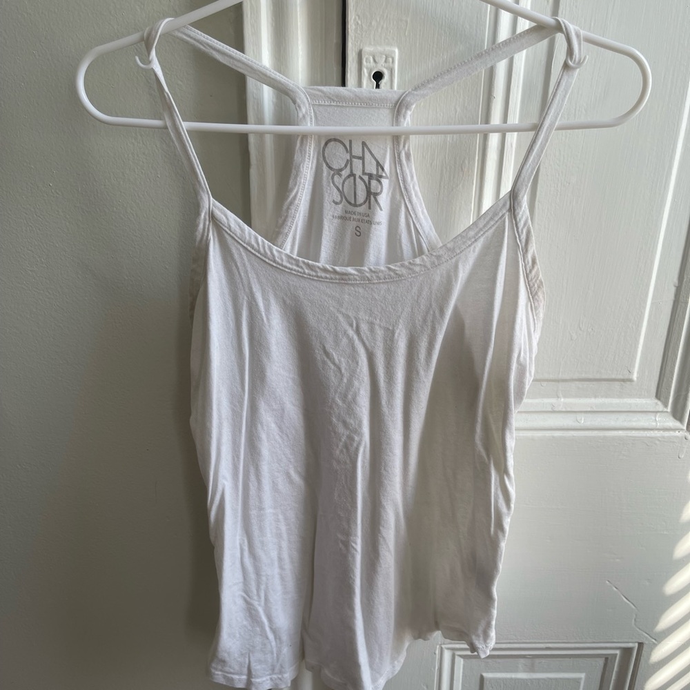 White Yoga Tank